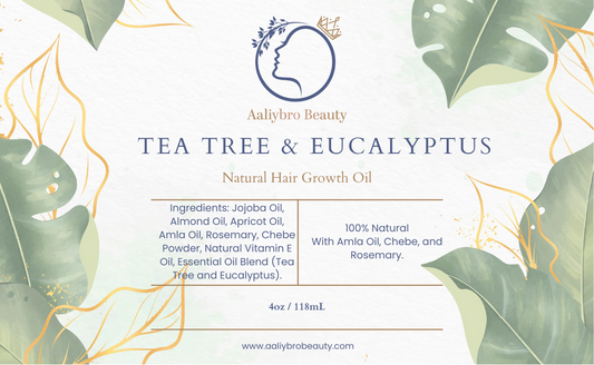 Tea Tree and Eucalyptus Growth Oil